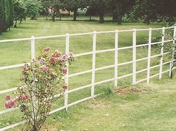 Parkland fence